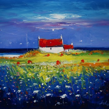 A sultry summer evening Isle of Tiree 18x32
